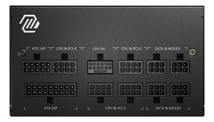Fuente De Poder Msi 750w Modular Mag A750gl 80 Gold (+IVA)