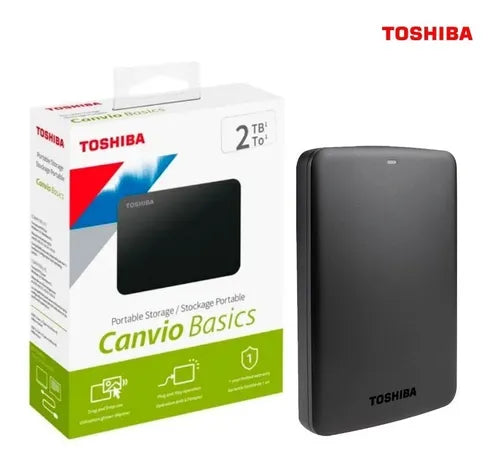 Disco Duro Externo Toshiba Canvio Basics 2TB (+IVA)