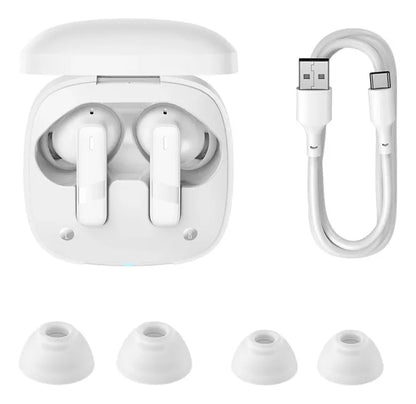 Audífonos Inalámbrico Baseus Bowie E20 True Wireless Bluetooth 5.3 Blanco