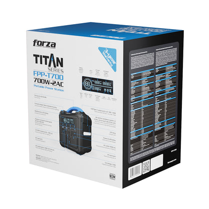 Estacion de poder Titan 700W - 551.25Wh FPP-T700