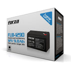 Batería 12V 9Ah Recargable Forza Plomo-Ácido AGM