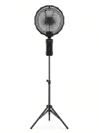 Ventilador Recargable Roccia RF77 12" Pulgadas 20000Mah C/Control Remoto