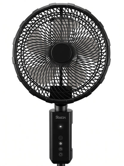Ventilador Recargable Roccia RF77 12" Pulgadas 20000Mah C/Control Remoto