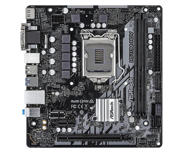 Tarjeta Madre ASRock H510M-HDV LGA 1200 DDR4