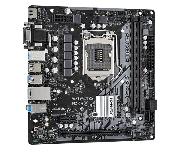 Tarjeta Madre ASRock H510M-HDV LGA 1200 DDR4