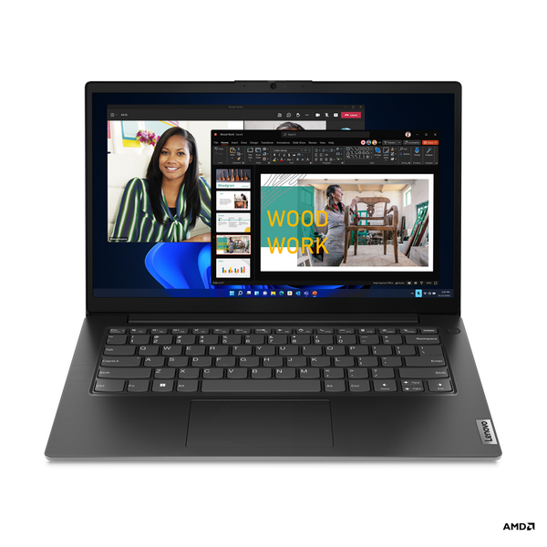 Laptop Lenovo V14 G4 AMD RYZEN 5 7520U 8GB LPDDR5 256GB SSD  Pantalla 14″ FHD (+IVA)