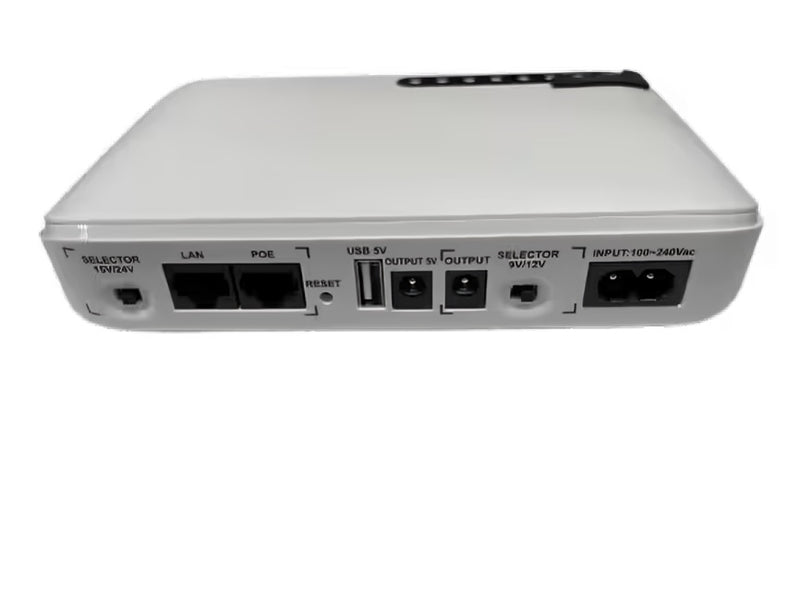 Mini Ups 8800mah Doble Selector Out 9v/12v Poe 12v/24v 5v USB