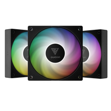 Fan Cooler Kit 3 En 1 GAMDIAS NOTUS M1-1203 Negro