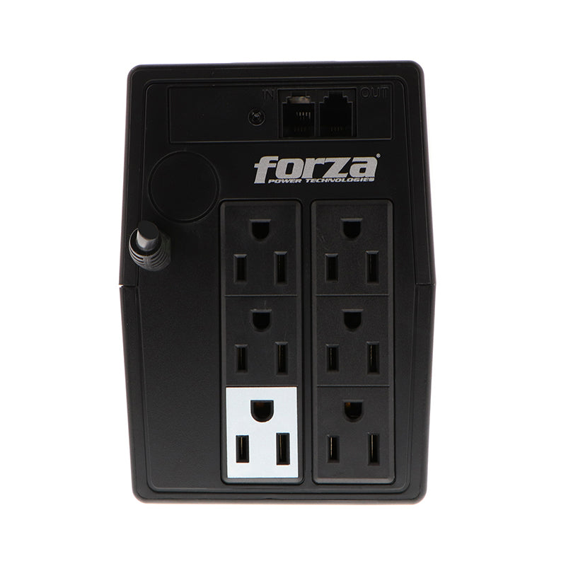 UPS 1000VA 500W Forza Interactivo 6 tomas