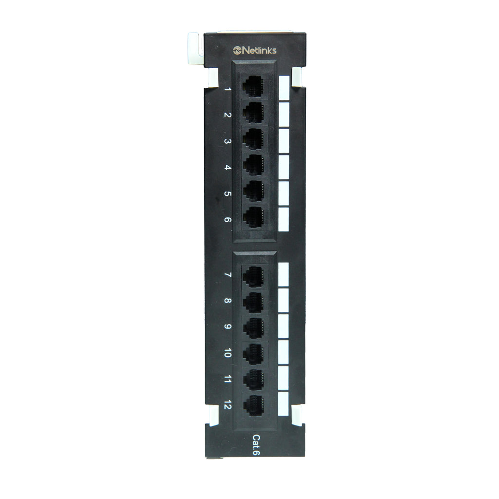 Patch Panel 12 Puertos Cat6 de pared Netlinks Gta 3 Meses (+IVA)