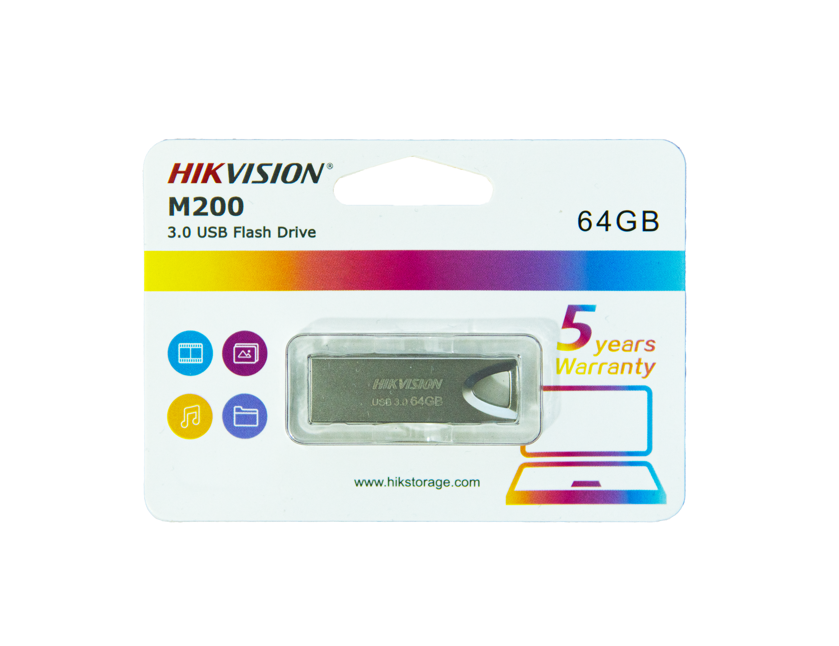 Pendrive Hikvision M200 Usb 3.0 64gb Metal