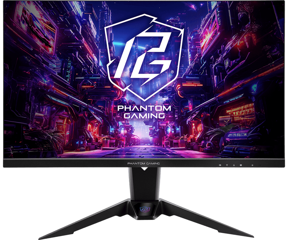 Monitor Gaming ASRock 27" Pulgadas Plano 400Hz 2K Panel IPS con WiFi 7 Phantom Gaming PG27QFW2A