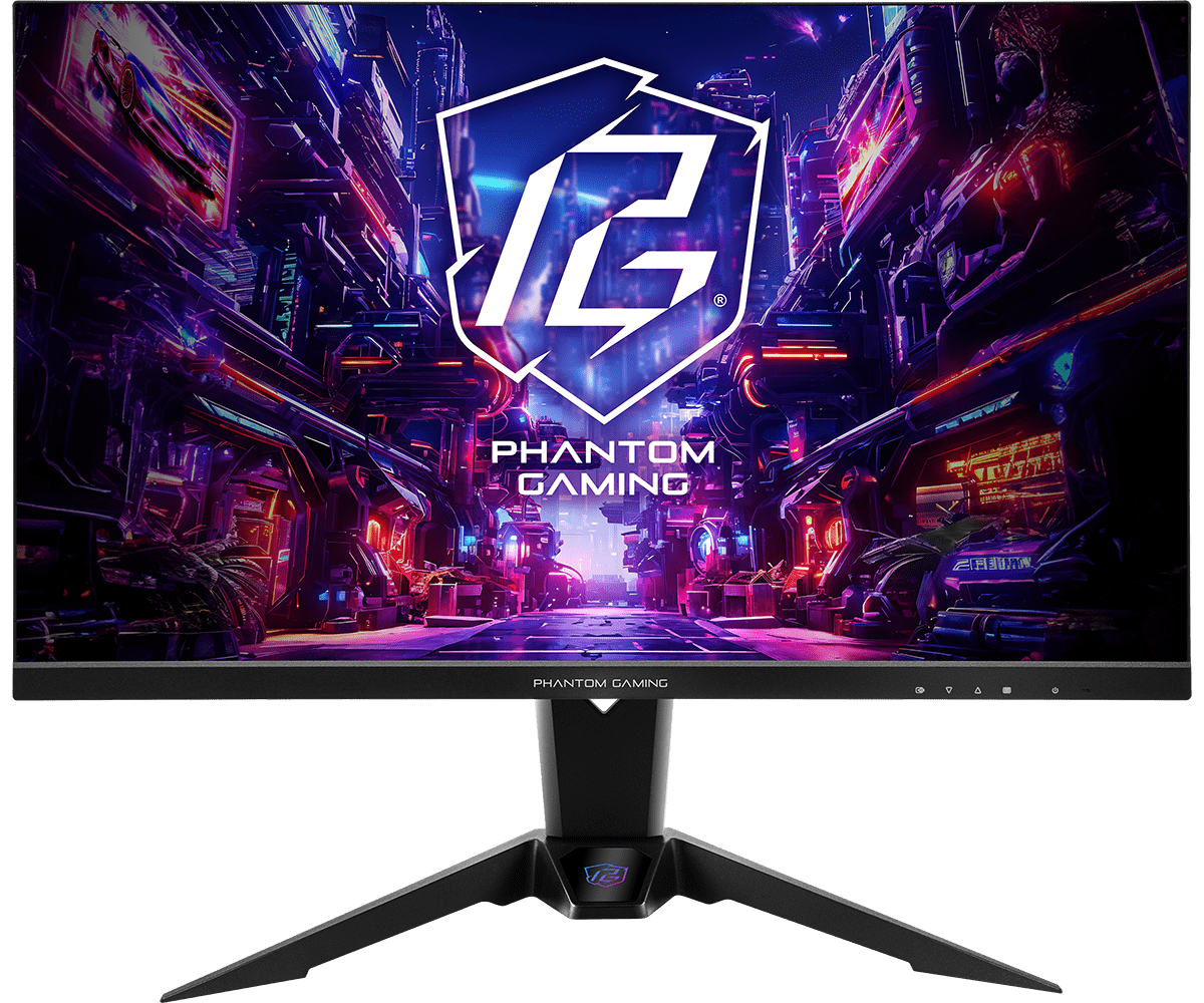 Monitor Gaming ASRock 27" Pulgadas Plano 400Hz 2K Panel IPS con WiFi 7 Phantom Gaming PG27QFW2A