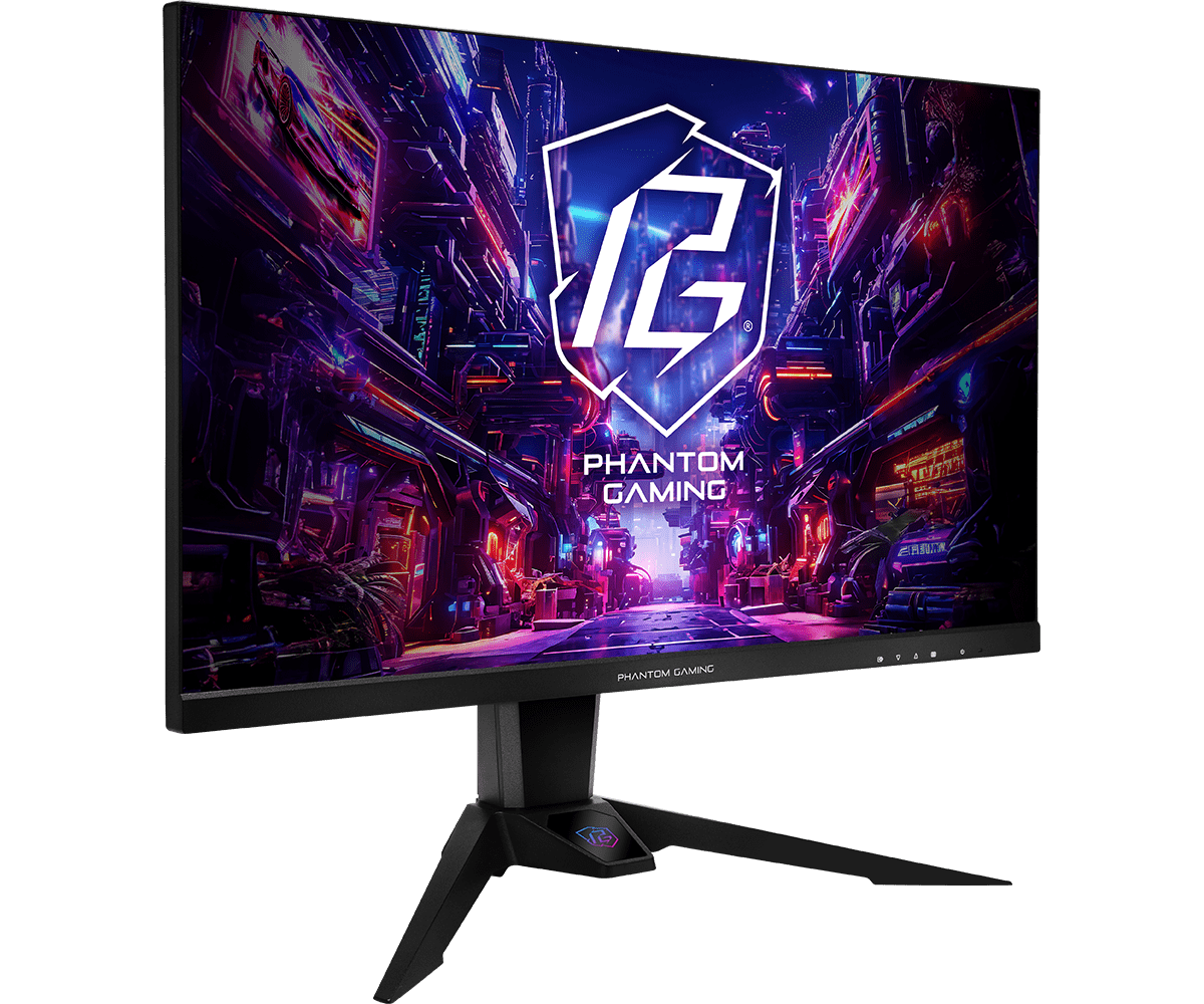 Monitor Gaming ASRock 27" Pulgadas Plano 400Hz 2K Panel IPS con WiFi 7 Phantom Gaming PG27QFW2A