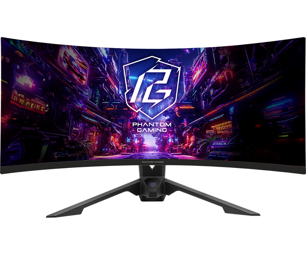 Monitor Gaming ASRock 34" Pulgadas Curvo 180Hz 2K VA PG Mini-OLED WiFi 7 PG34QRT3A