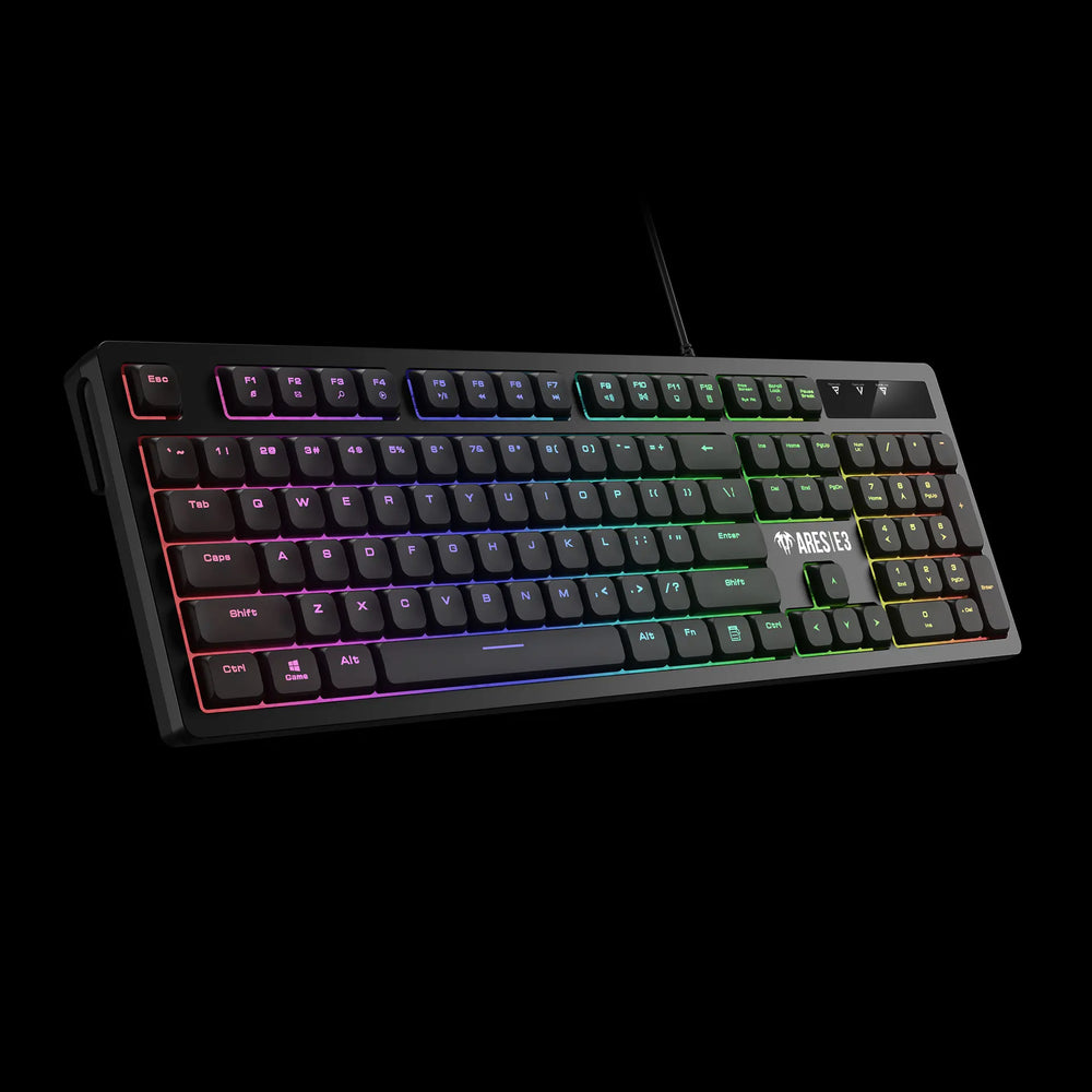 Combo 3 en 1 Teclado Mouse y Audífonos Poseidon E2 3600 DPI