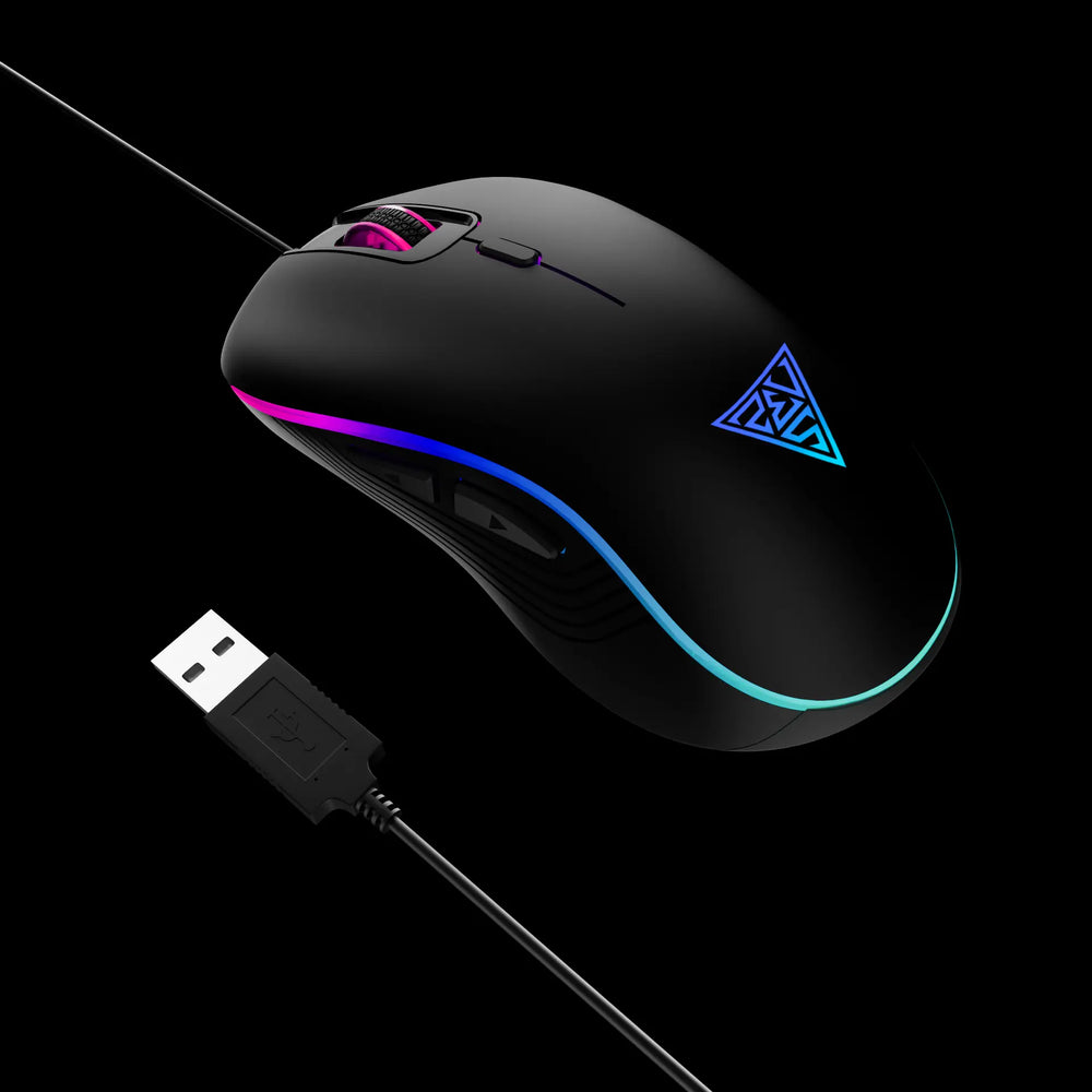 Combo 3 en 1 Teclado Mouse y Audífonos Poseidon E2 3600 DPI
