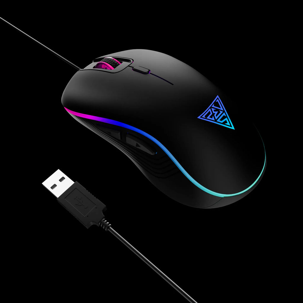 Combo 3 en 1 Teclado Mouse y Audífonos Poseidon E2 3600 DPI