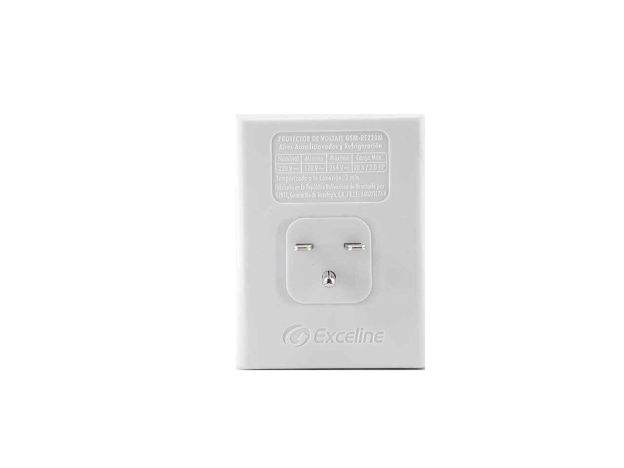 Protector De Voltaje 220v Aire/a Nevera Exceline Gsm-re220m (+IVA)