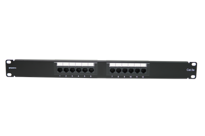 Patch Panel 12 Puertos Cat 5e Rackeable Netlinks (+IVA)