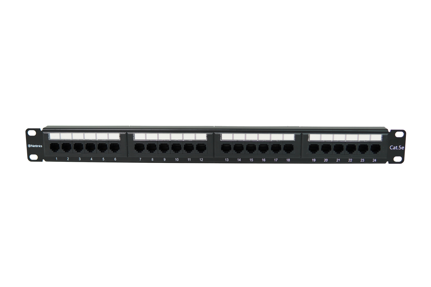 Patch Panel 24 Puertos Cat5e Rackeable Netlinks (+IVA)