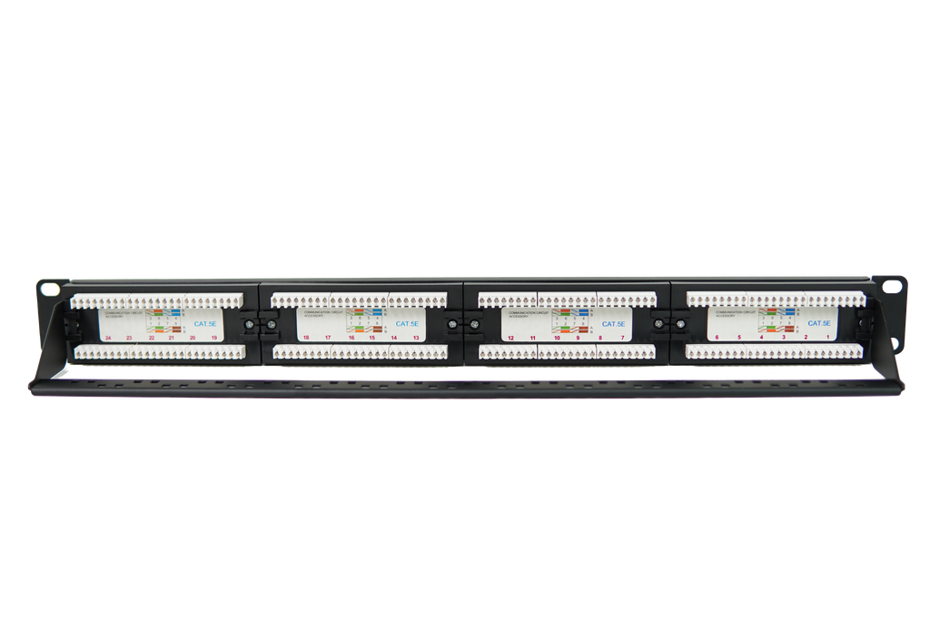 Patch Panel 24 Puertos Cat5e Rackeable Netlinks (+IVA)