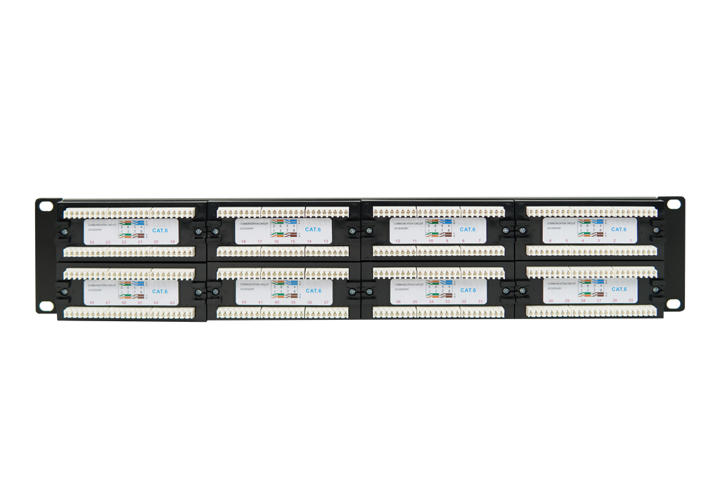 Patch Panel 48 Puertos Cat6 Rackeable Netlinks (+IVA)