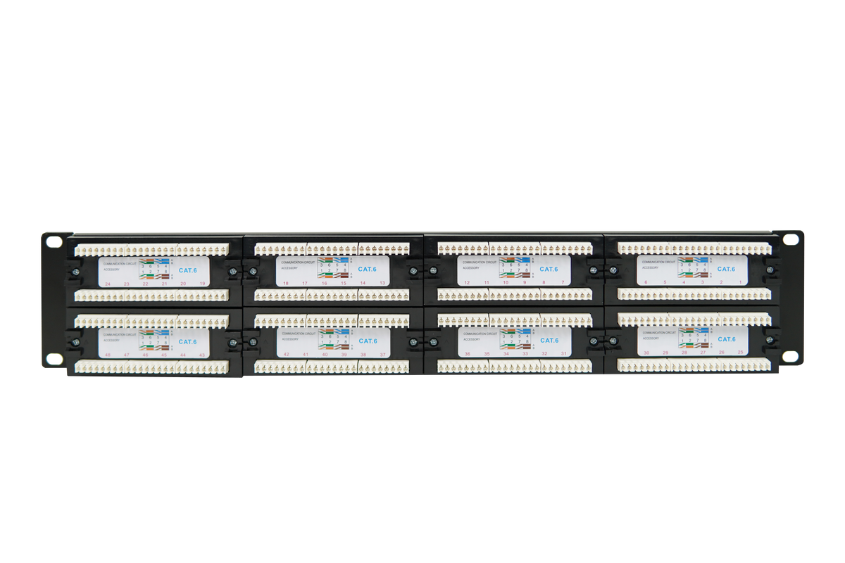 Patch Panel 48 Puertos Cat6 Rackeable Netlinks (+IVA)