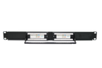 Patch Panel 12 Puertos Cat 5e Rackeable Netlinks (+IVA)