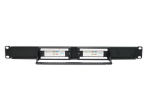 Patch Panel 12 Puertos Cat 5e Rackeable Netlinks (+IVA)