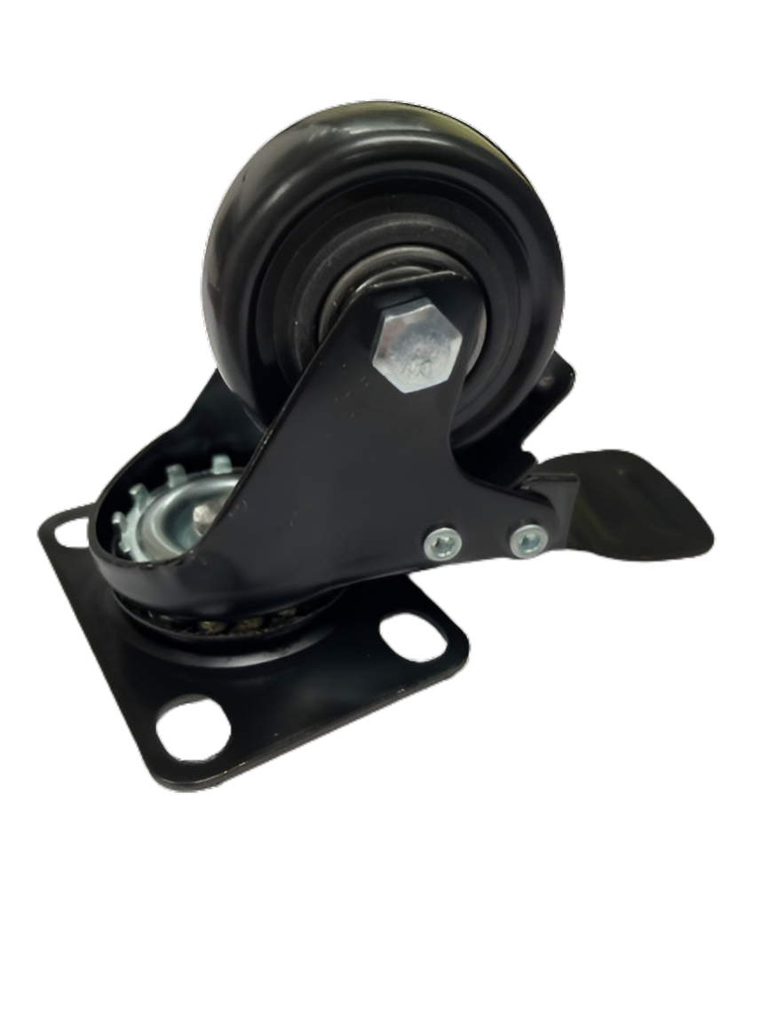Ruedas Para Rack De 2 Pulgadas Con Freno C/u Netlinks Soporte 35kg (+IVA)