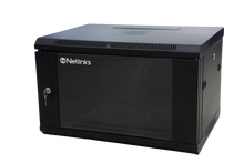 Gabinete 6u Rack De Pared Con Puerta Y Llave Netlinks (+IVA)