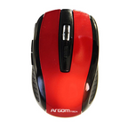 Mouse Óptico Inalámbrico 2.4ghz Usb Ms32 Argom Tech Rojo (+IVA)
