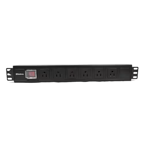 Regleta Para Rack Pdu 6 Tomas Con Interruptor Netlinks (+IVA)