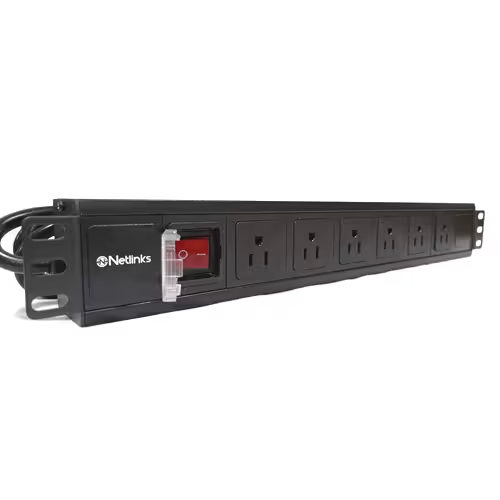 Regleta Para Rack Pdu 6 Tomas Con Interruptor Netlinks (+IVA)