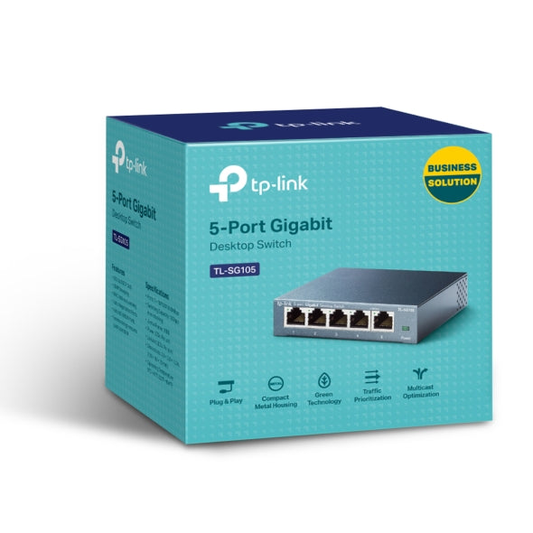 Switch TL-SG105 5 Puertos Gigabit