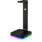 Soporte CORSAIR para audífonos ST100 3.5MM RGB USB 3.1 NEGRO
