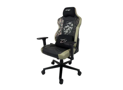 Silla Jemip Gaming Sniper Negro y Beige