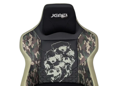 Silla Jemip Gaming Sniper Negro y Beige