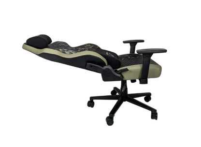 Silla Jemip Gaming Sniper Negro y Beige