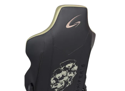 Silla Jemip Gaming Sniper Negro y Beige