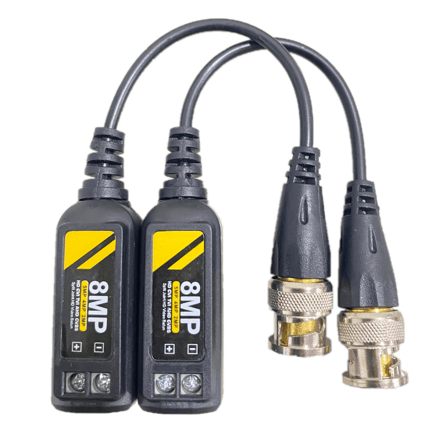 Video Balun Pasivo 4k AHD CVI TVI Sptline