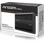 Case Para Disco Duro Externo Sata 2.5 Usb 2.0 Argom Tech (+IVA)