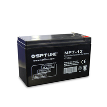 Batería Pila 12v 7ah Recargable Sptline Ups Cerco Eléctrico (+IVA)