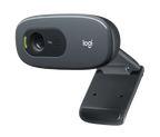 Cámara Web Logitech C270 HD con Micrófono USB Negro