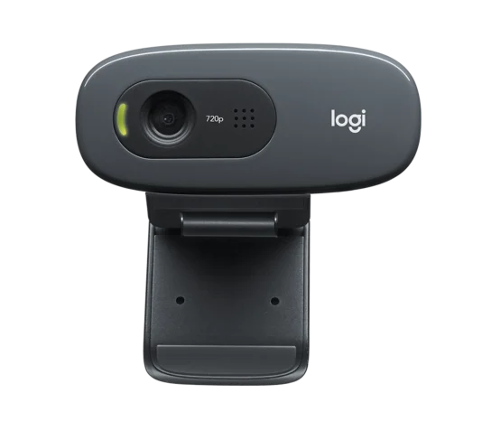Cámara Web Logitech C270 HD con Micrófono USB Negro