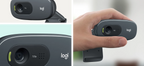 Cámara Web Logitech C270 HD con Micrófono USB Negro