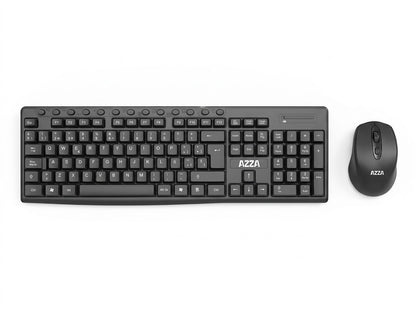 Combo Teclado y Mouse Inalámbrico Español AZZA KBAZ-5260+MSAZ-4W408 2.4Ghz