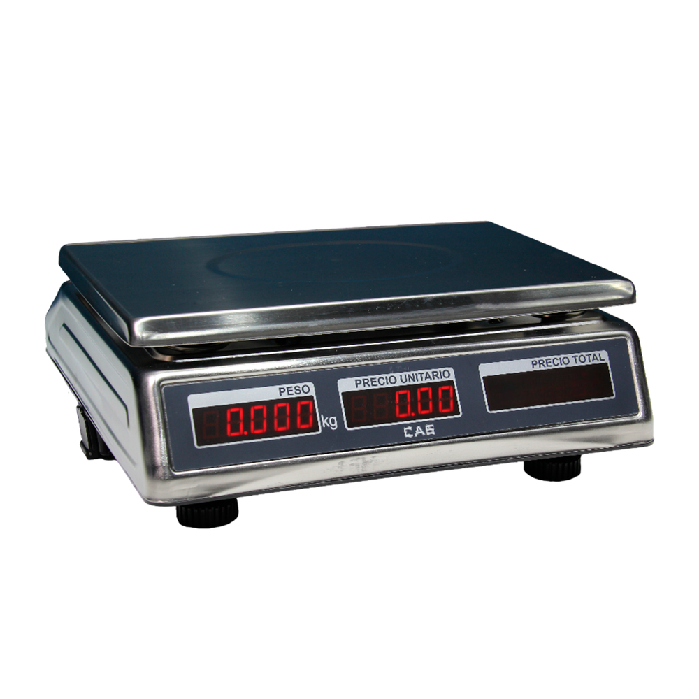 Balanza Cas JPS-30E 30kg 1año De Garantía Aprobación Sencamer (+IVA)