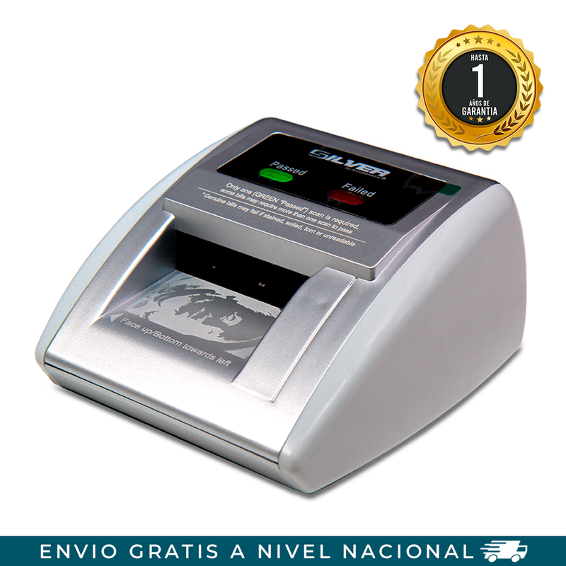 Detector De Dolares Silver Sd410 (dolar) 1 Año Garantía